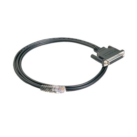 Moxa 8Pin Rj45 To Female Db25 Connection Cable, 150Cm, For Nport 5210, 5610 CBL-RJ45F25-150